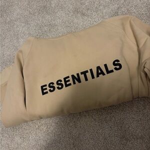 Fear of God Essentials Tan Sweater
